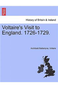 Voltaire's Visit to England. 1726-1729.