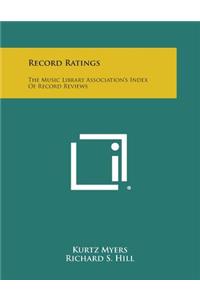 Record Ratings: The Music Library Association's Index of Record Reviews