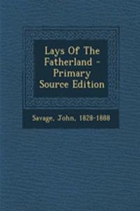 Lays of the Fatherland