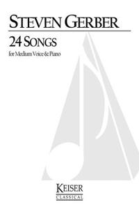 24 Songs for Medium Voice and Piano