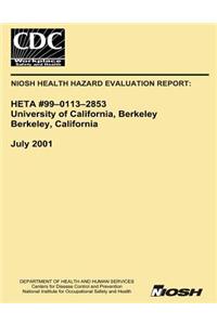 Niosh Health Hazard Evaluation Report Heta 99-0113-2853