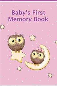 Baby's First Memory Book