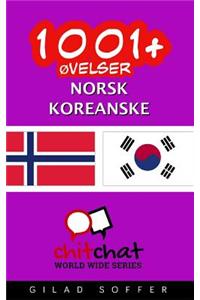 1001+ øvelser norsk - koreanske
