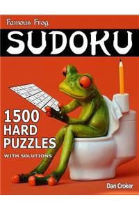 Famous Frog Sudoku 1,500 Hard Puzzles With Solutions