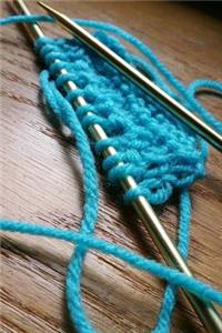 Knitting with Turquoise Yarn Journal