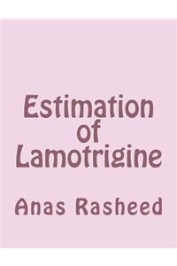 Estimation of Lamotrigine