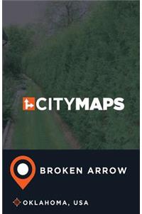City Maps Broken Arrow Oklahoma, USA