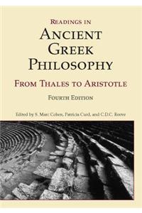 Readings in Ancient Greek Philosophy