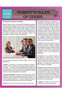 Robert's Rules of Order