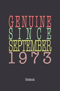 Genuine Since September 1973