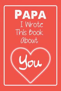 Papa I Wrote This Book About You