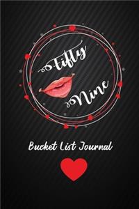Fifty Nine Bucket List Journal