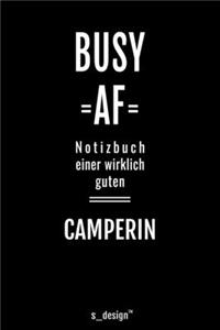 Notizbuch für Camper / Camperin