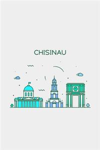 Chisinau Minimalist Travel Notebook [Lined] [6x9] [110 pages]