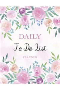 Daily To Do List Planner