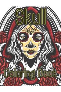 Skull Coloring Book