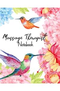 Massage Therapist Notebook