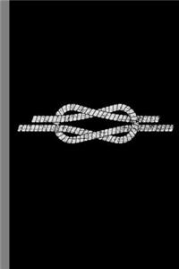 Rope: Dynamic Rope Yarn Fiber Plies Strand Knot Braided Gift For Campers And Hikers (6"x9") Lined Notebook To Write In