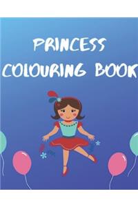 princess colouring book