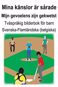 Svenska-Flamländska (belgiska) Mina känslor är sårade/Mijn gevoelens zijn gekwetst Tvåspråkig bilderbok för barn