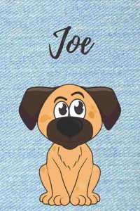 personalisiertes Notizbuch Hunde / Malbuch / Tagebuch / Journal / DIN A5 / Geschenk Joe