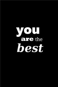 2020 Weekly Planner Motivational Saying You Are The Best 134 Pages