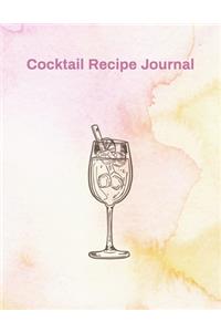 Cocktail Recipe Journal