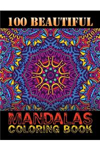 100 Beautiful Mandalas Coloring Book