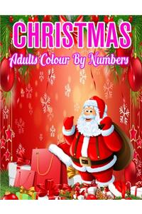 Christmas Adults Colour By Numbers