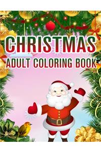 Christmas Adult Coloring Book