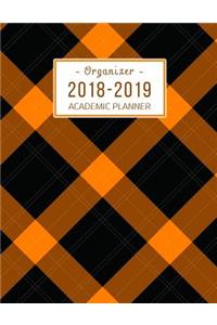 2018-2019 Academic Planner Organizer