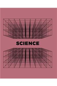 Science Futuristic Grid Notebook