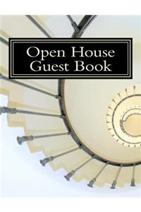 Open House Guest Book