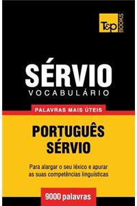 Vocabulário Português-Sérvio - 9000 palavras mais úteis