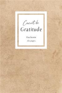 Carnet de Gratitude