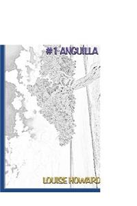 Travel the World Coloring Book - Caribbean #1 Anguilla