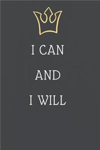 I Can and I Will