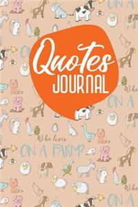 Quotes Journal