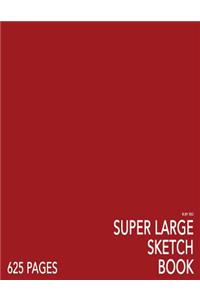 Ruby Red Super Large Sketchbook