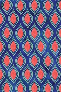 Bullet Journal Notebook Abstract Watercolor Pattern 1