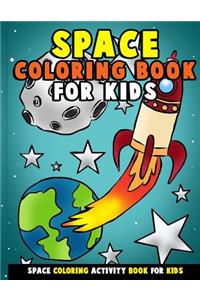 Space Coloring Book for Kids