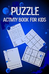 Puzzle activity book for kids