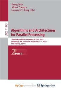 Algorithms and Architectures for Parallel Processing