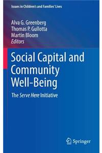 Social Capital and Community Well-Being