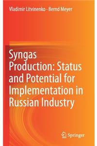 Syngas Production: Status and Potential for Implementation in Russian Industry