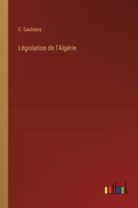 Législation de l'Algérie