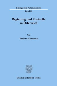 Regierung Und Kontrolle in Osterreich