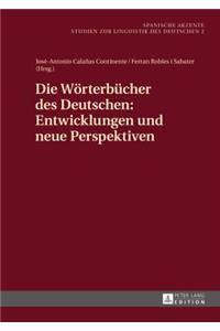 Die Woerterbuecher des Deutschen