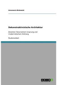 Dekonstruktivistische Architektur