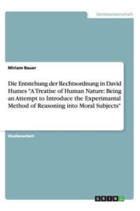 Die Entstehung der Rechtsordnung in David Humes 